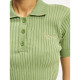 Karl Kani Γυναικεία κοντομάνικη μπλούζα Chest Signature Knit Polo Tee